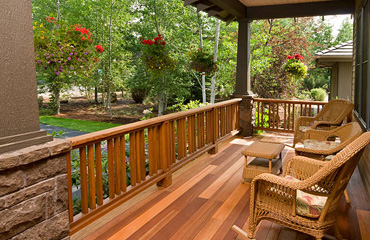 Cedar Decking in Agua Dulce