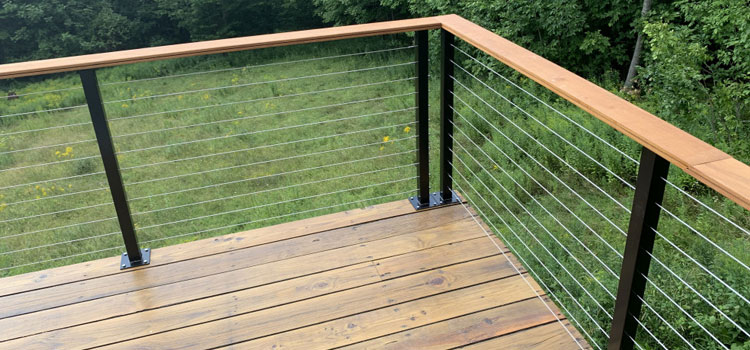 Installing Deck Cable Railing in Agua Dulce, CA