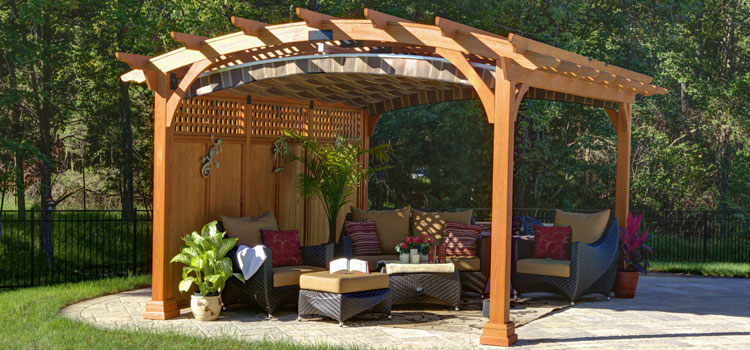 Modern Wood Pergola Installation in Agua Dulce, CA