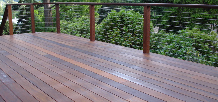 Installing IPE Decking in Agua Dulce, CA